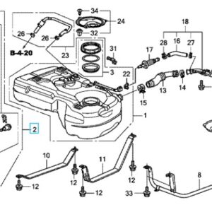 Honda CR-V Petrol 2007-2012 Fuel Pump Module