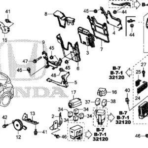 Honda Glow Plug Control Unit - various models