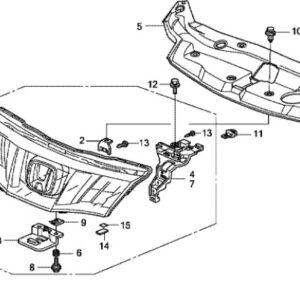 Honda Civic 2006-2008 Front Grille