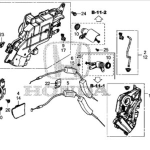 Honda E Offside Outer Door Handle