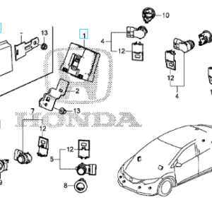 Honda Civic 2012-2014 Parking Sensor Unit