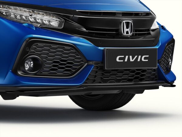 Honda Civic 2016-Current Front skirt - Berlina Black