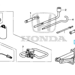Honda Jazz 2016-2019 Jack
