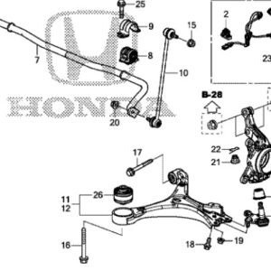 Honda Civic 2012-2016 NSF Knuckle