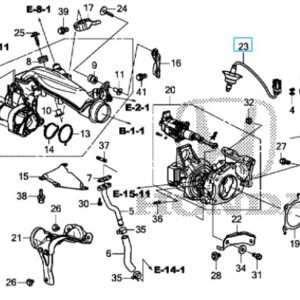 Honda Civic 1.5L 2017-2021 Bank One Lambda Sensor