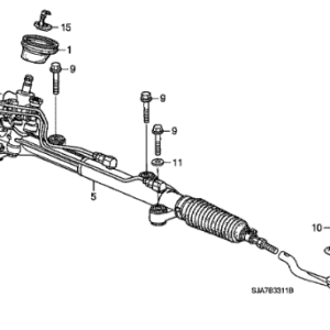Honda Legend 2007-2010 LH Track Rod End