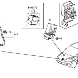 Honda CR-V 2007-2012 Front Headlight Level Sensor
