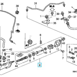 Honda CR-V Petrol 2004-2006 Clutch Master Cylinder