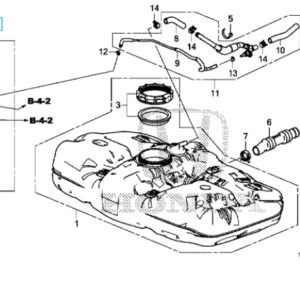 Honda Civic Diesel 2013-2016 Fuel Module
