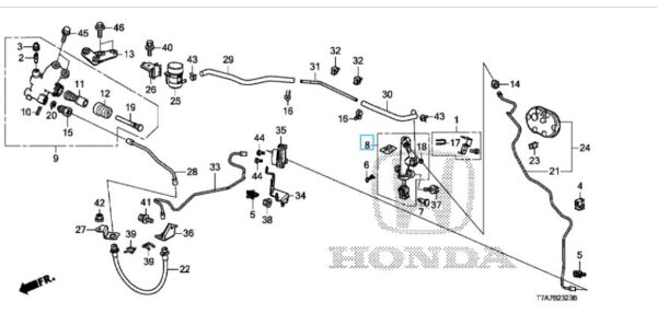 Honda HR-V 2016-2020 Clutch Master Cylinder