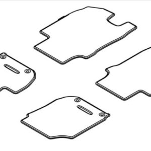 Honda HR-V 2016-2020 Drivers Carpet Mat