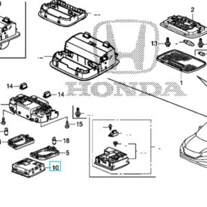 Honda CR-V 2013-2018 Ambient Light Module