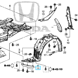 Honda Civic 2013-2016 NSF STRAKE