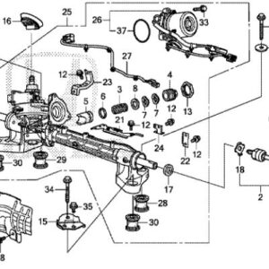 Honda CR-V 2013 Nearside Track Rod End