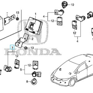 Honda Civic EX 2014 NSF Inner Parking Sensor
