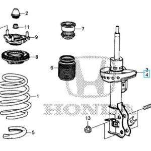 Honda Civic Tourer 2014-2017 NSF Shock Absorber
