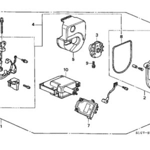 Honda CR-V 1997-2001 Distributor Housing O-Ring