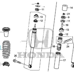 Honda Civic Tourer 2014-2017 OSR Spring