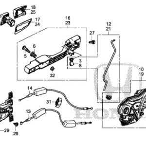Honda Civic 2017-2021 OSR Handle