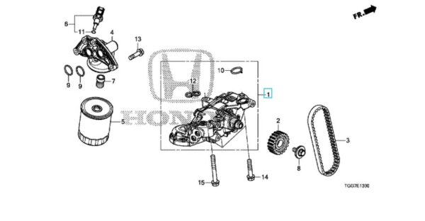 Honda Civic 1.0L 2017-2021 Oil Pump