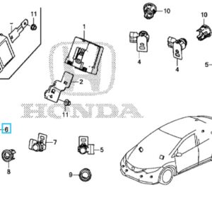 Honda Civic 2012-2016 Offside Inner Parking Sensor