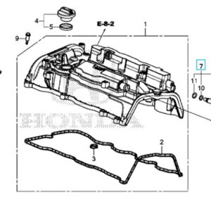 Honda Civic Type R 2015-2025 PCV Valve
