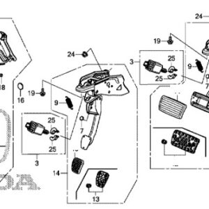 Honda Civic 2012-2016 Pedal Switch