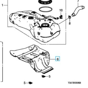 Honda CR-V 2013-2018 Fuel Tank Protector