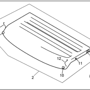 Honda HR-V 2016-2020 Parcel Shelf Strap Washer