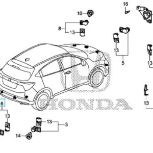 Honda HR-V 2016-2018 OSR Centre Parking Sensor