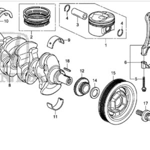Honda Civic Type R 2015-2026 Crank Pulser Plate