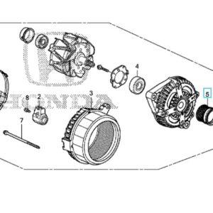 Honda Civic 2017-2021 Alternator Pulley