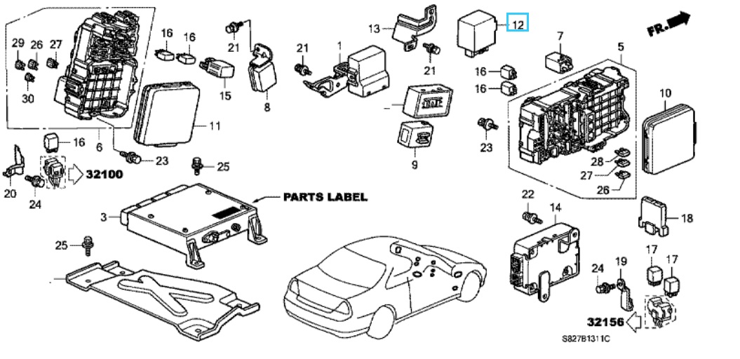 RELAY Honda Direct Parts
