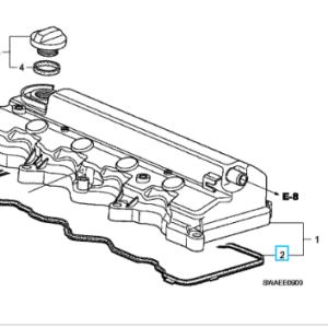 Honda Various Models 2006-2021 Rocker Cover Gasket