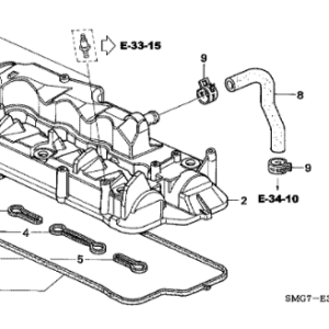Honda Various Models 2006-2011 Head Cover Packing Set