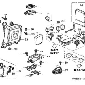 Honda CR-V 2007-2012 Front Fog Relay
