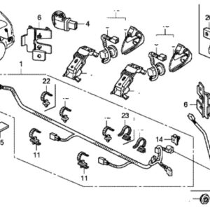 Honda CR-V EX 2010-2012 NSR Inner Parking Sensor Retainer