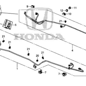 Honda CR-V 2015-2018 NSR Parking Sensor Retainer
