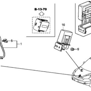 Honda CR-V 2007-2012 Rear Headlight Level Sensor