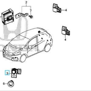 Honda Jazz 2018-2020 NSF Parking Sensor