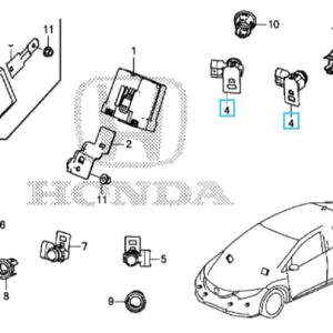 Honda Civic 2015-2016 Parking Sensor for OSF and OSR