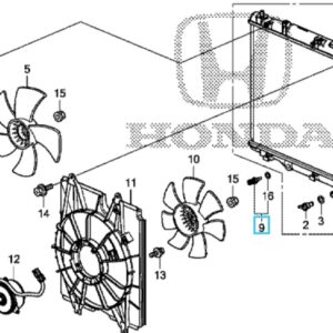 Honda CR-V Diesel 2010-2018 Civic 1.5 2017-2021 Water Temperature Sensor