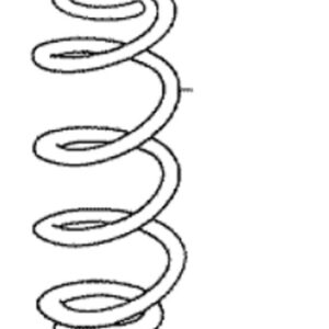 Honda Jazz 2005-2008 Rear Shock Absorber Spring