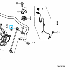 Honda Jazz 2015-2020 RH Front Drop Link