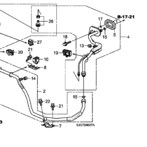 Honda Various Models 2007-2015 Pressure Sensor Assy