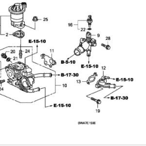 HONDA CR-V Thermostat Cover