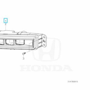 Honda E:NY1 2023- RH Rear Fog Lamp