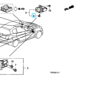 Honda Various Models - Hazard Switch- Bulb