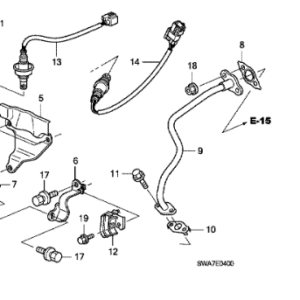 Honda Various Models 2006-2015  Cover Comp Chamber