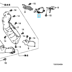 Honda Civic 2018-2021 Oxygen Sensor